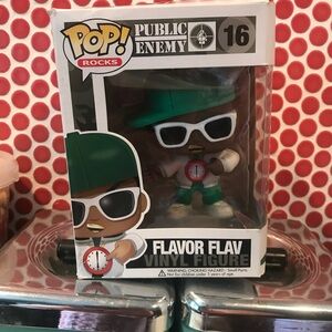AUTHENTIC FLAVOR FLAV #16 Funko Pop! Vinyl Rocks Figure RARE GRAIL